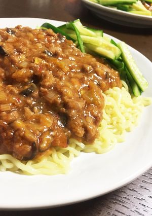 みんな大好きジャージャー麺-レシピのメイン写真