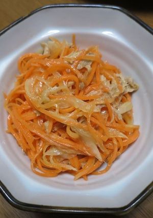 人参とツナの中華風和え物-レシピのメイン写真