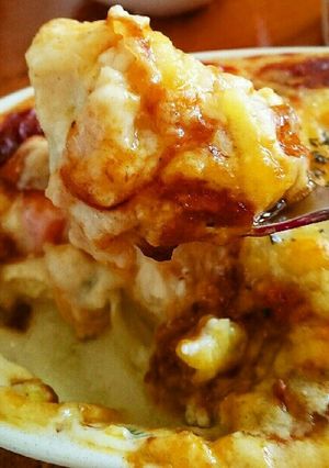 残ったカレーでもち入りお豆腐グラタン☆-レシピのメイン写真