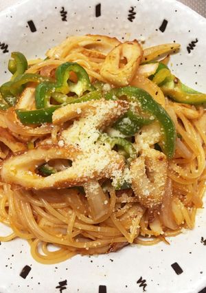 ちくわナポリタン-レシピのメイン写真