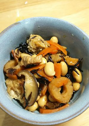 時短　五目大豆煮　15分で本格的だよー-レシピのメイン写真