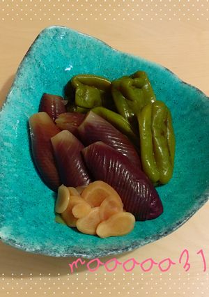 茄子と丸ごと(！)ピーマンの煮びたし-レシピのメイン写真