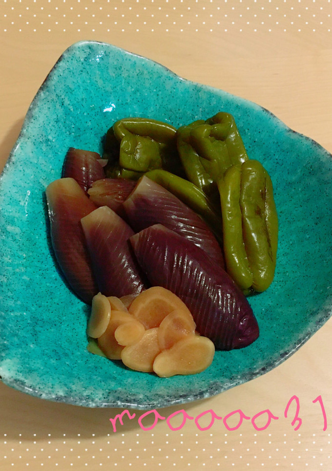 茄子と丸ごと(！)ピーマンの煮びたし-レシピのメイン写真