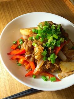 豚バラのマヨ甜麺醤炒め-レシピのメイン写真