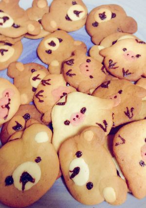 リラックマの簡単クッキー♡-レシピのメイン写真