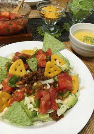 カリカリチーザのタコライス-レシピのメイン写真