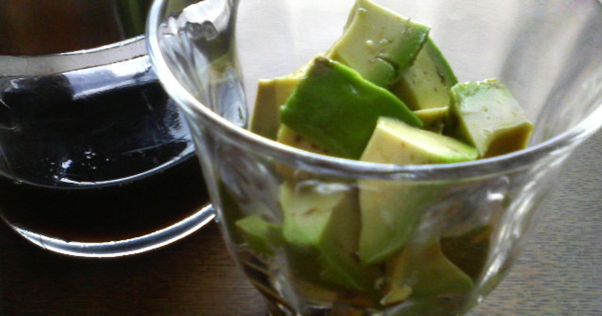 スイーツに変身！黒蜜でアボカド❤ by eterno 【クックパッド】 簡単