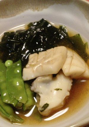 いかとわかめの炊き合わせ-レシピのメイン写真