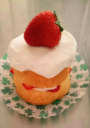 1歳バースデーケーキ・ノンオイルふわふわ-レシピのメイン写真