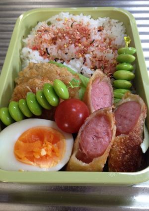 お弁当30★2016.6.6（一口カツ）-レシピのメイン写真