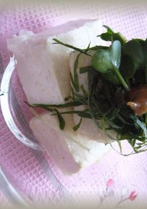 水晶豆腐　野菜のっけ-レシピのメイン写真