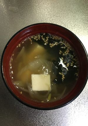 炒めた玉ねぎの中華風スープ-レシピのメイン写真
