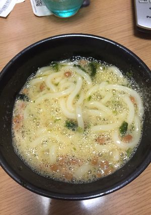 夏バテ防止！ネバネバ冷やしうどん-レシピのメイン写真