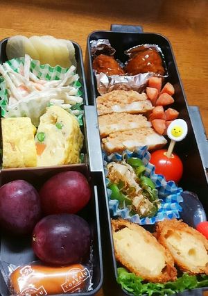 中学生男子部活弁当　3-レシピのメイン写真