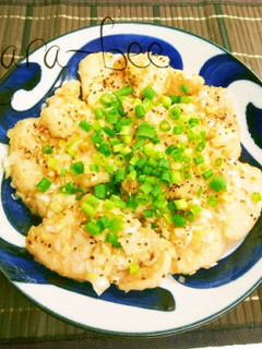 節約♡やわらかガリマヨ鶏のネギ塩レモン-レシピのメイン写真