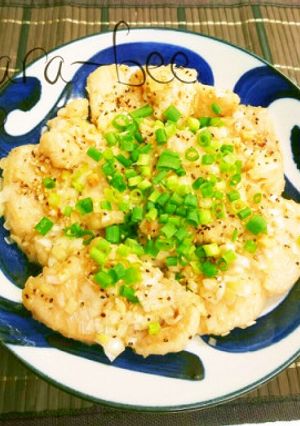 節約♡やわらかガリマヨ鶏のネギ塩レモン-レシピのメイン写真