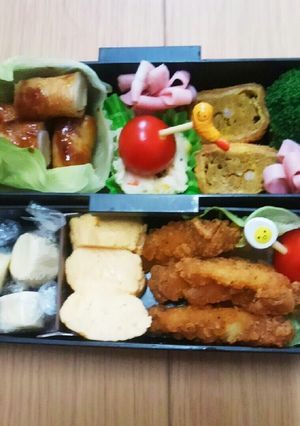 中学生男子部活弁当　4-レシピのメイン写真