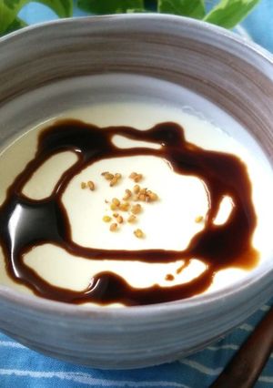 ぷるぷる！そば茶プリン-レシピのメイン写真