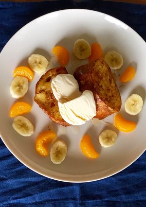 フランスパンでフレンチトースト-レシピのメイン写真
