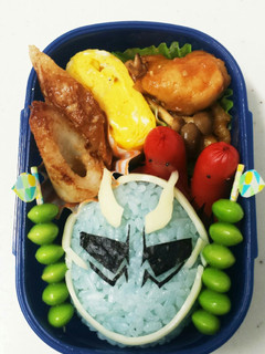 キャラ弁♡仮面ライダー☆スペクター-レシピのメイン写真