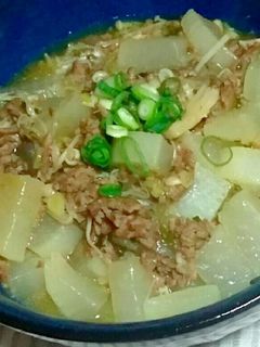 大根の中華風肉そぼろあんかけ-レシピのメイン写真