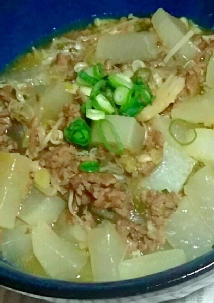 大根の中華風肉そぼろあんかけ-レシピのメイン写真
