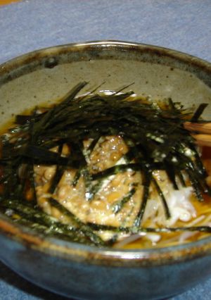 夏ですよ～！！ダイエット納豆そうめん♪-レシピのメイン写真