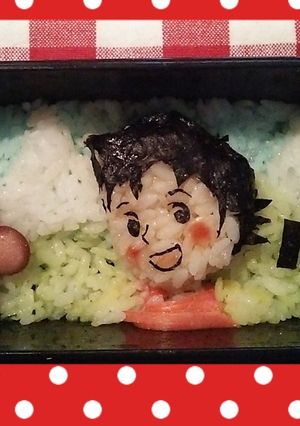 キャラ弁　ハイジ-レシピのメイン写真
