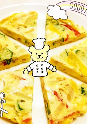 お弁当用☆スパニッシュオムレツ-レシピのメイン写真