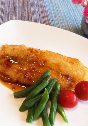 白身魚（パンガシウス）のピリ辛照焼き-レシピのメイン写真