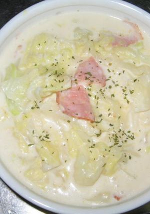 キャベツのクリーム煮-レシピのメイン写真
