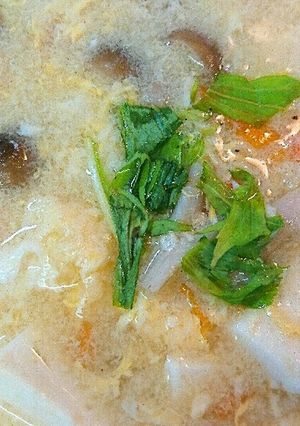 ☆ 豆腐と、しめじ・玉子あんかけスープ-レシピのメイン写真