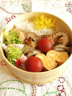 チキンロール♪ お弁当-レシピのメイン写真