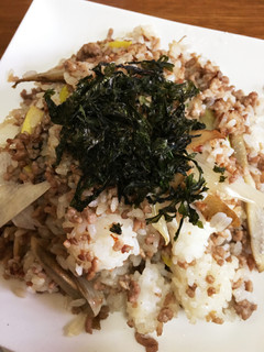 生姜と挽肉と余り野菜でサッパリ炒め飯☆-レシピのメイン写真