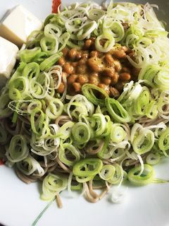 夏麺! 「納豆ネギそば」-レシピのメイン写真
