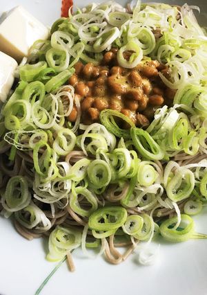 夏麺！ 「納豆ネギそば」-レシピのメイン写真