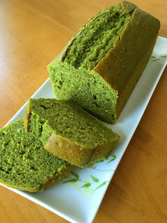 HMで簡単に☆抹茶のおからパウンドケーキ-レシピのメイン写真