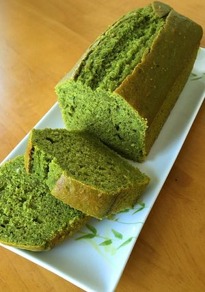 HMで簡単に☆抹茶のおからパウンドケーキ-レシピのメイン写真