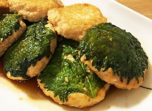 話題入♬鶏ひき肉と豆腐のふわふわつくね☆-レシピのメイン写真