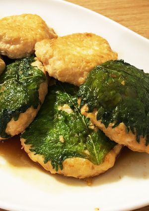 話題入♬鶏ひき肉と豆腐のふわふわつくね☆-レシピのメイン写真