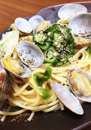 夏バテ予防!旨みたっぷりボンゴレパスタ♪-レシピのメイン写真