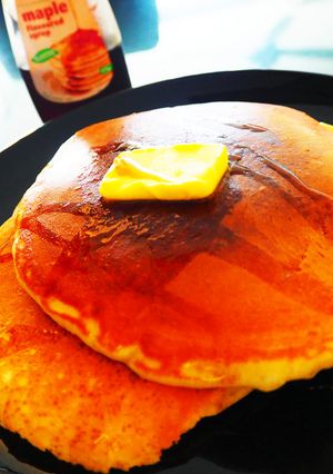 牛乳不使用【ヨーグルトでパンケーキ】-レシピのメイン写真