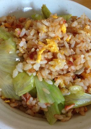 ★鮭レタスチャーハン★-レシピのメイン写真