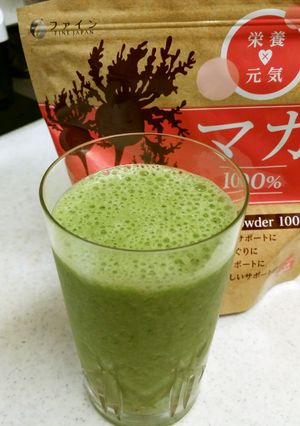 マカ入りスーパーパワーグリーンスムージー-レシピのメイン写真