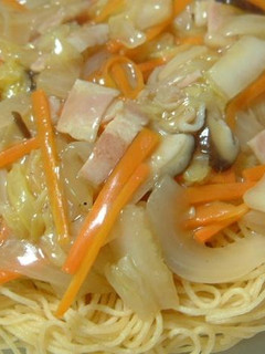 素麺で作る皿うどん-レシピのメイン写真