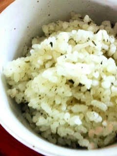 緑茶の炊き込みごはん*-レシピのメイン写真
