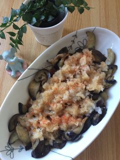 炒め茄子の冷やしおろしポン酢♬-レシピのメイン写真