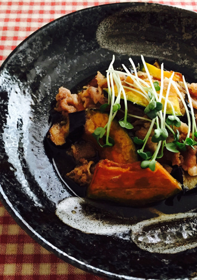 ☆簡単♪豚肉と夏野菜の揚げだし-レシピのメイン写真