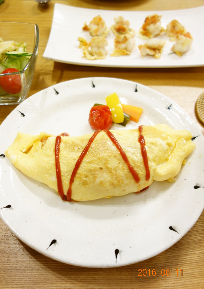 我が家の和風オムライス♪-レシピのメイン写真