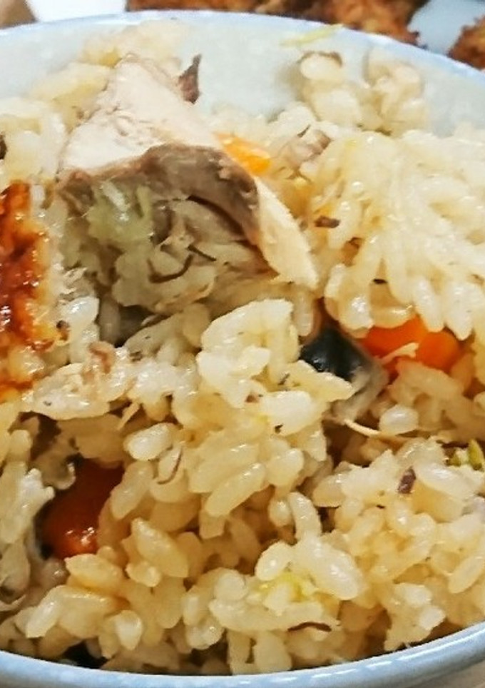 サバ水煮缶の炊き込みご飯-レシピのメイン写真